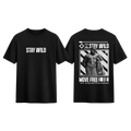''Stay wild'' T-shirt