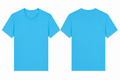 Blank T-shirt Aqua blue